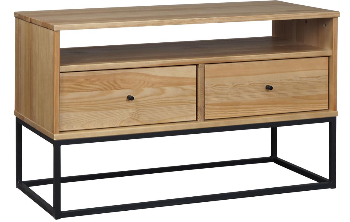 Logan I TV komoda 2 fioke+1 polica  110x45x65 cm natur