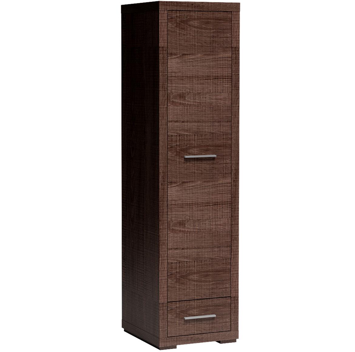 Vegas v36 ormar 1 vrata+1 fioka 49x54x192 cm tamni hrast