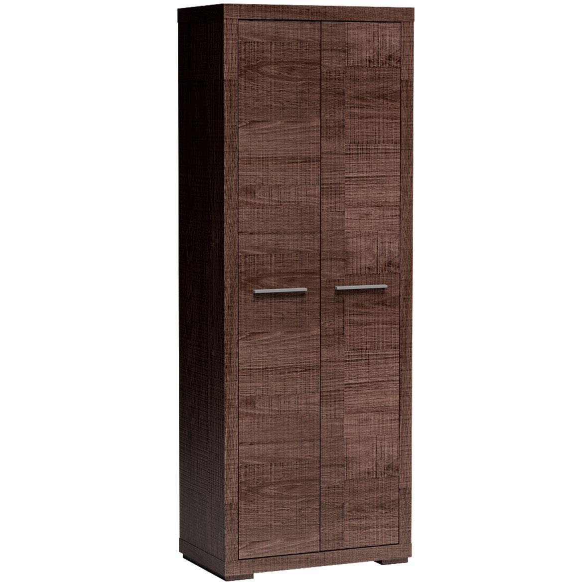 Vegas v35 ormar 2 vrata 70x40,5x192 cm tamni hrast