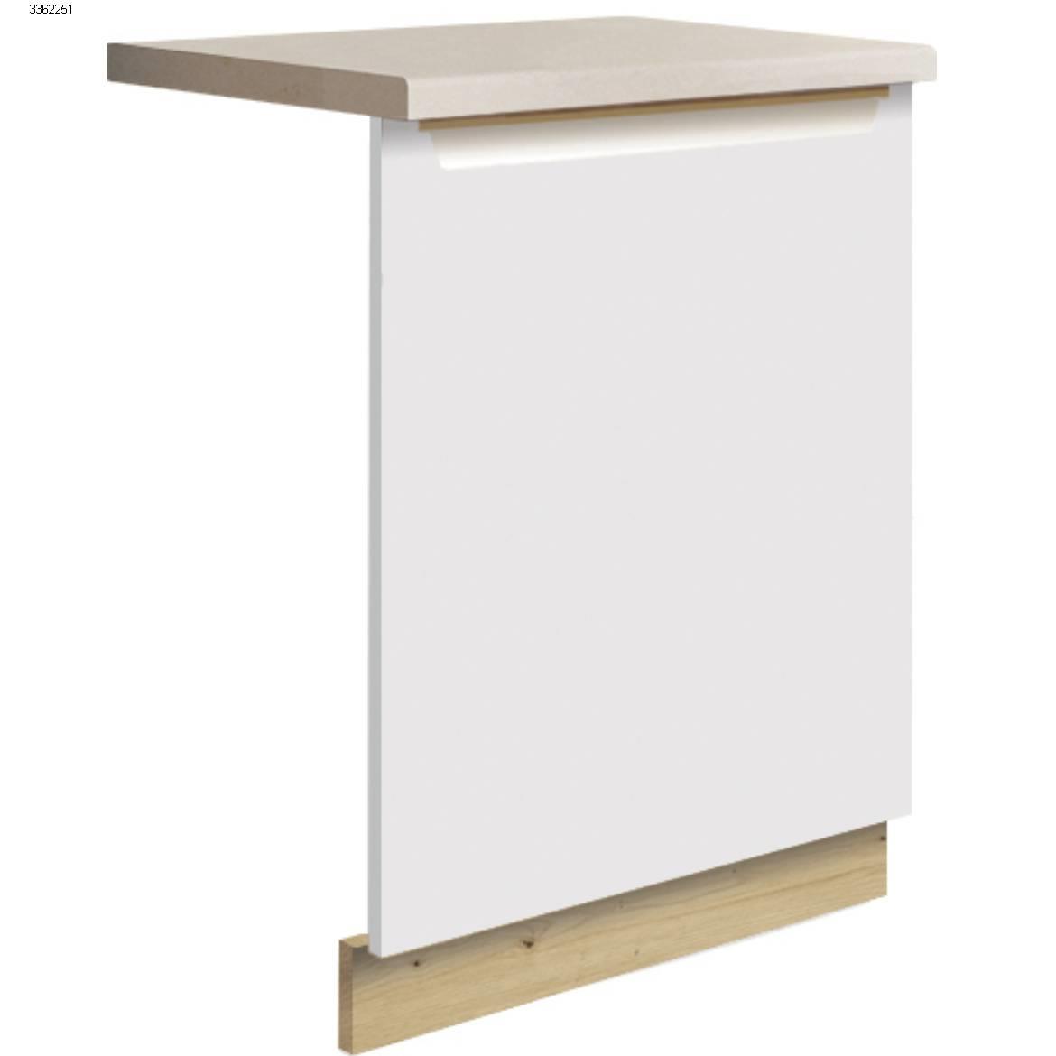 Glamour zm 60 kuhinjska fronta 60x1,6x82 cm bela
