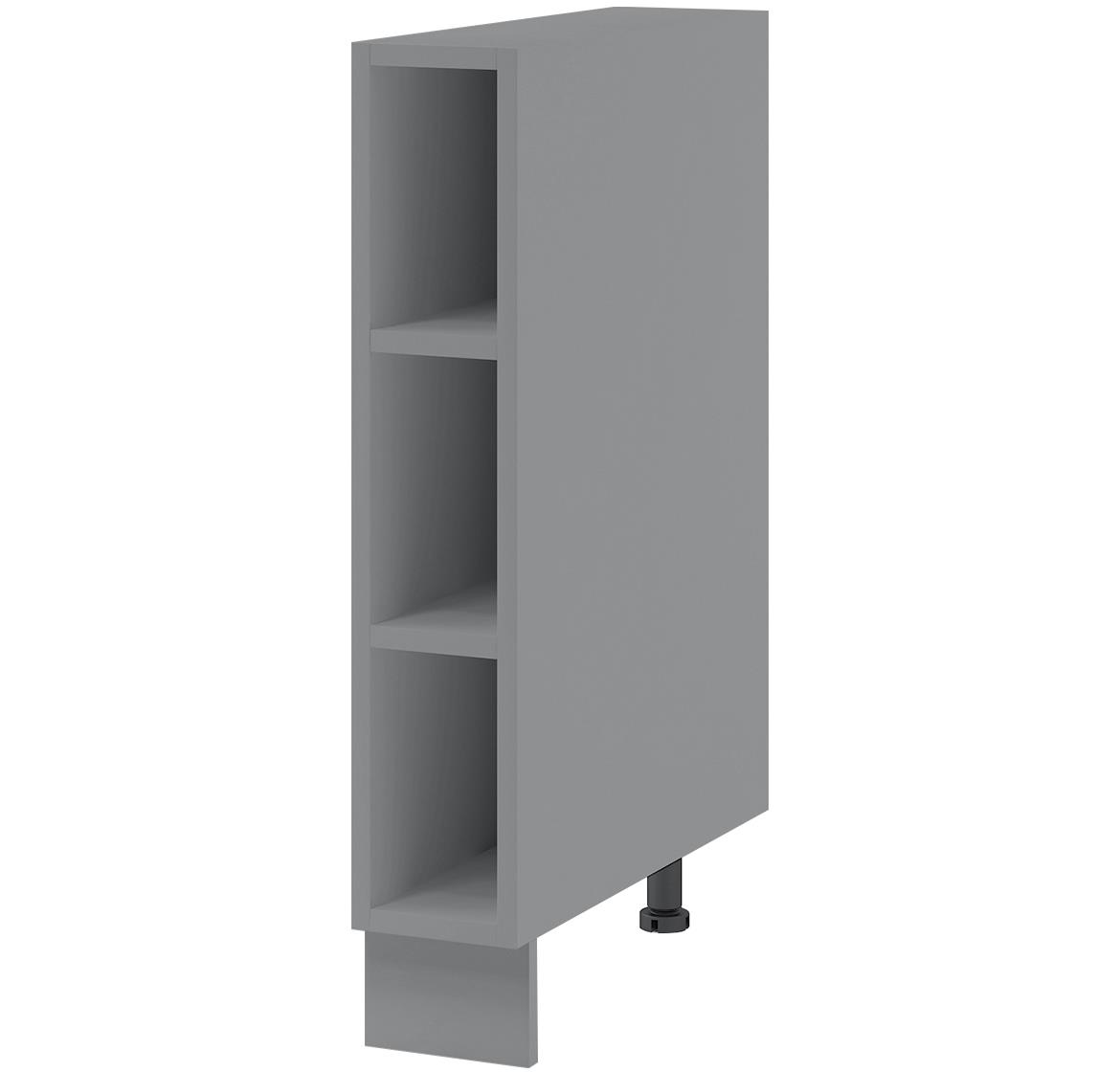 Lora dk15 kuhinjski element 15x54x82 cm sivi