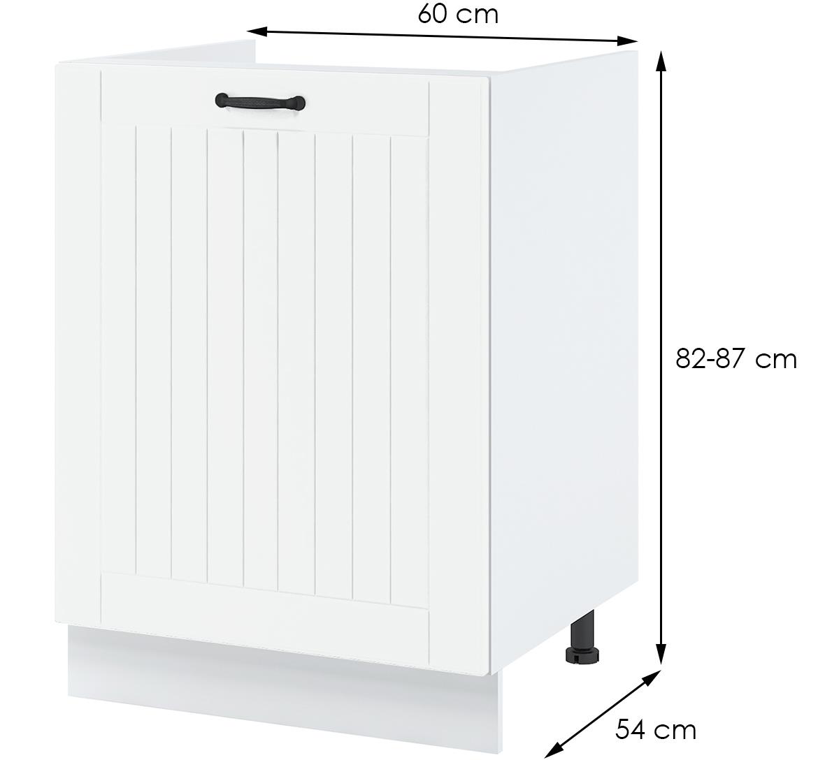 Lora d6 kuhinjski element 1 vrata 60x54x82 cm beli