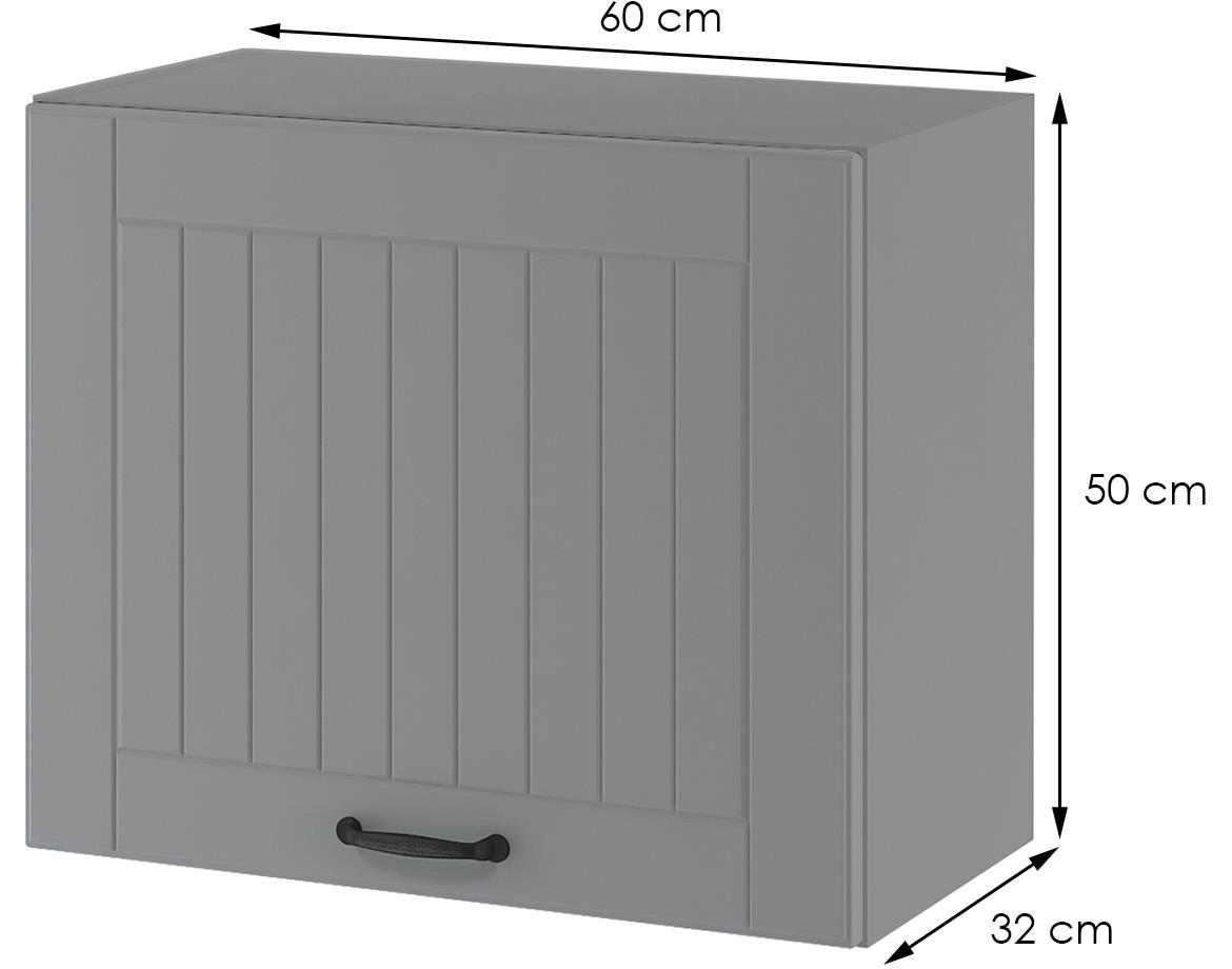 Lora wo6slim6/50 kuhinjski element 60x32x50 cm sivi