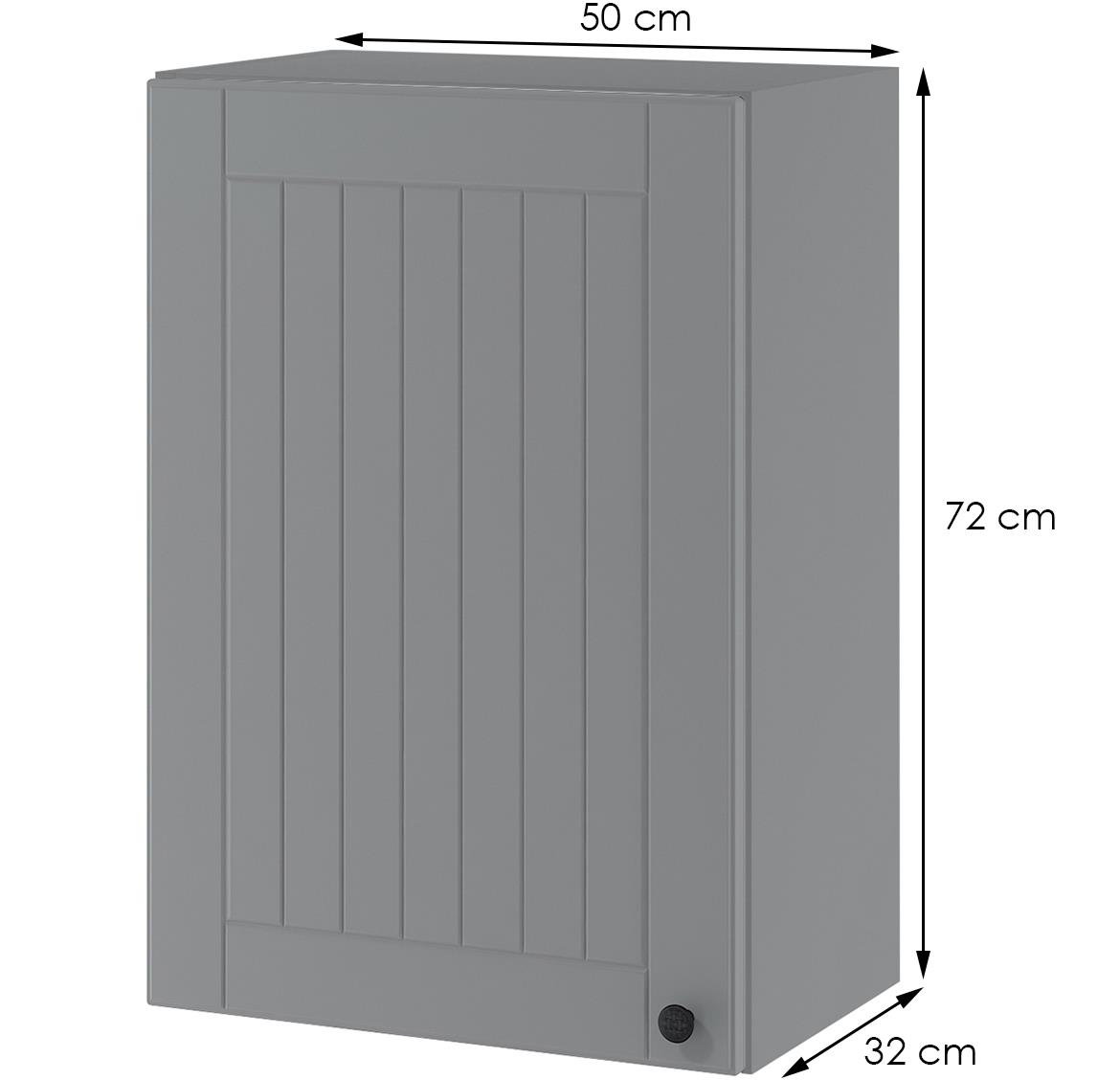 Lora w5/72 kuhinjski element 1 vrata 50x32x72 cm sivi