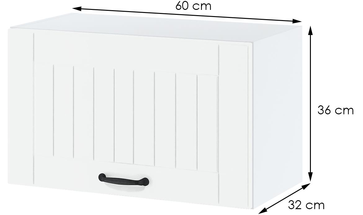 Lora wo6/36 kuhinjski element 1 vrata 60x32x36 cm beli