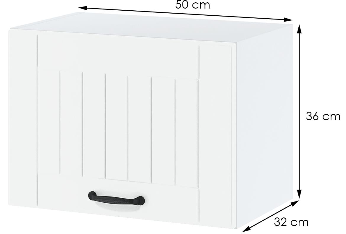 Lora wo5/36 kuhinjski element 1 vrata 50x32x36 cm beli