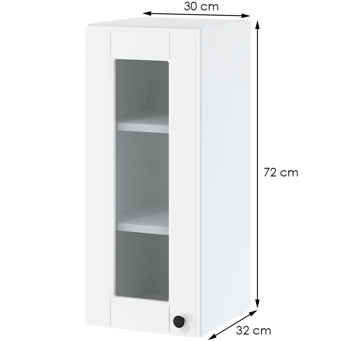 Lora ww3/72 kuhinjski element 30x32x72 cm beli