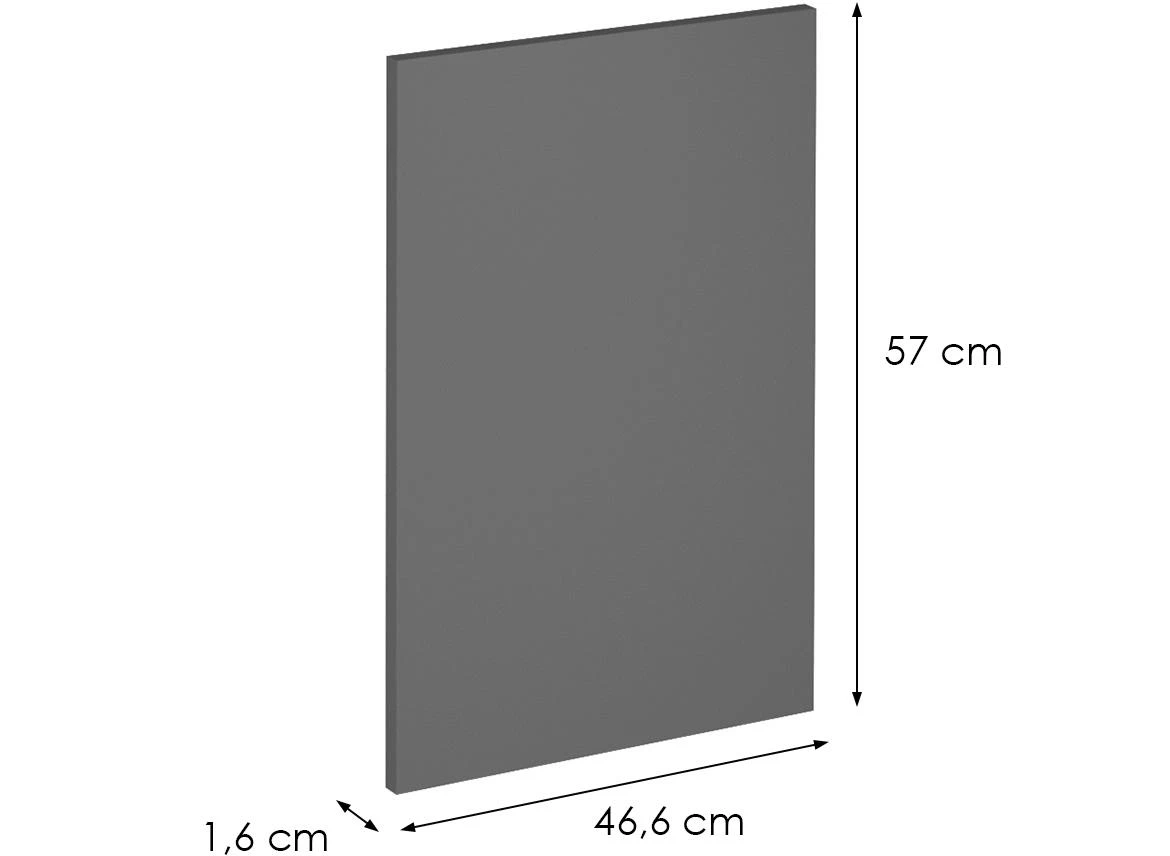 Langen d45fzn kuhinjska fronta 44,6x1,6x57 cm siva