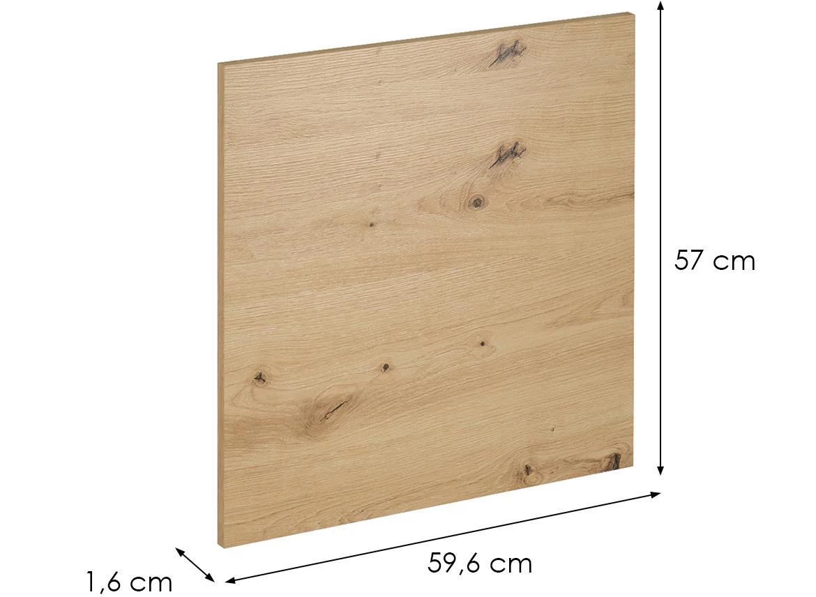 Langen d60fzn kuhinjska fronta 59,6x1,6x57 cm natur (artisan hrast)
