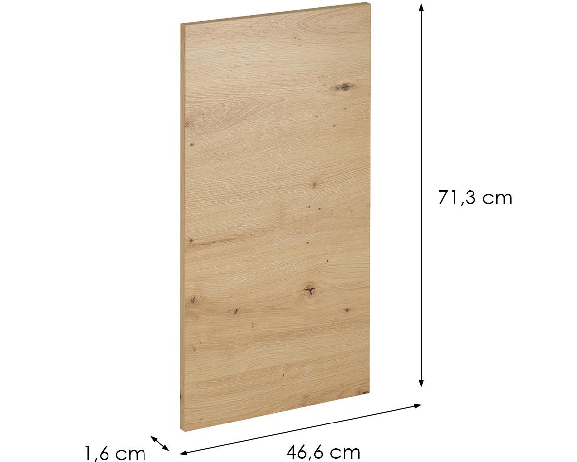 Langen d45fzw kuhinjska fronta 44,6x1,6x71,3 cm natur (artisan hrast)