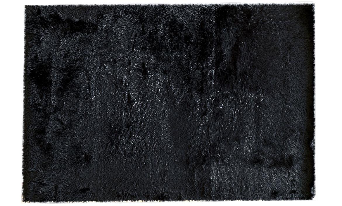 Tepih Shaggy Oslo 80x150cm crni