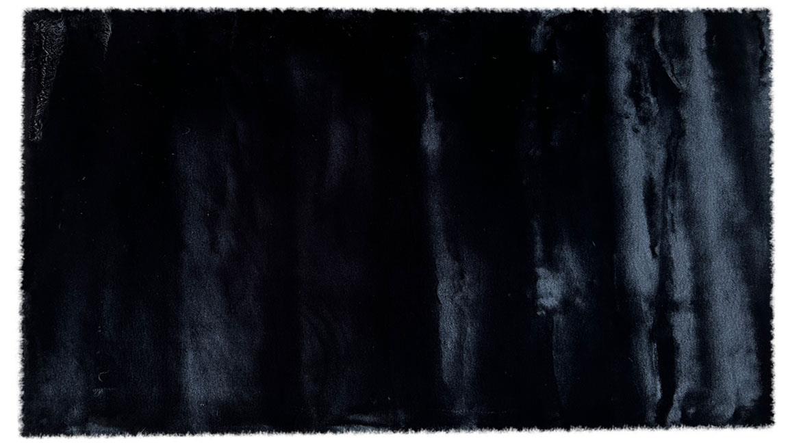 Tepih Carmen Rabbit Fur 80x150cm crni