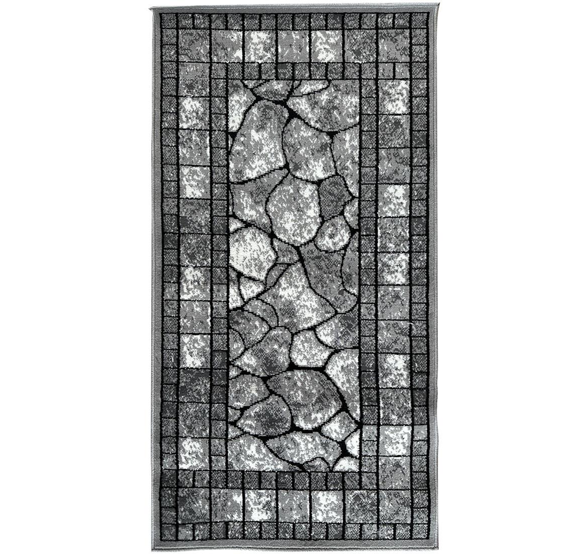 Tepih Stones 80x150cm sivi