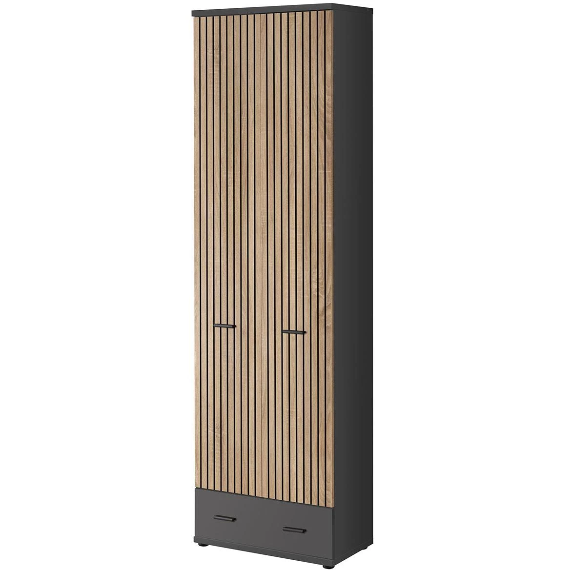 Marco Typ A ormar 60x32x203 cm artisan hrast/crni