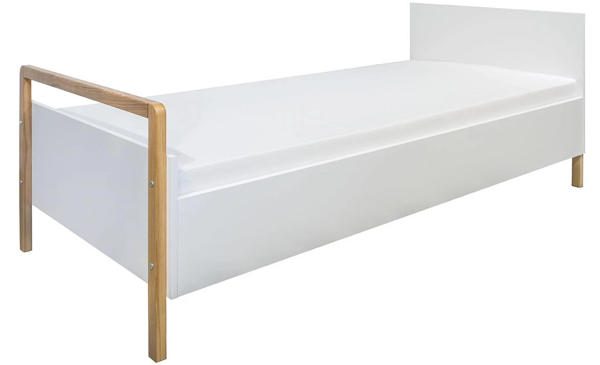 Victor decji krevet sa podnicom 84x190x91 cm beli/natur