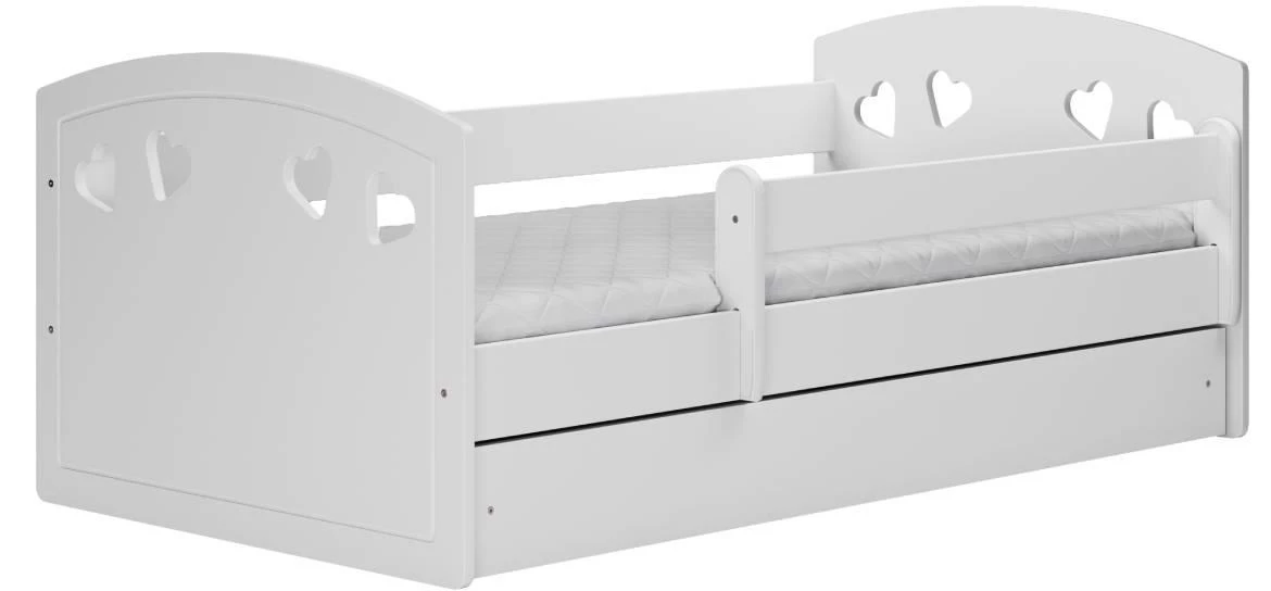 Julia decji krevet sa podnicom 90x144x65 cm beli