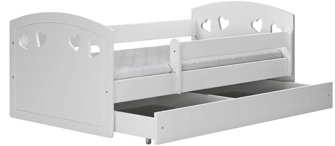 Julia decji krevet sa podnicom 90x144x65 cm beli