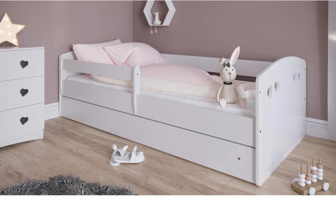 Julia decji krevet sa podnicom 90x144x65 cm beli