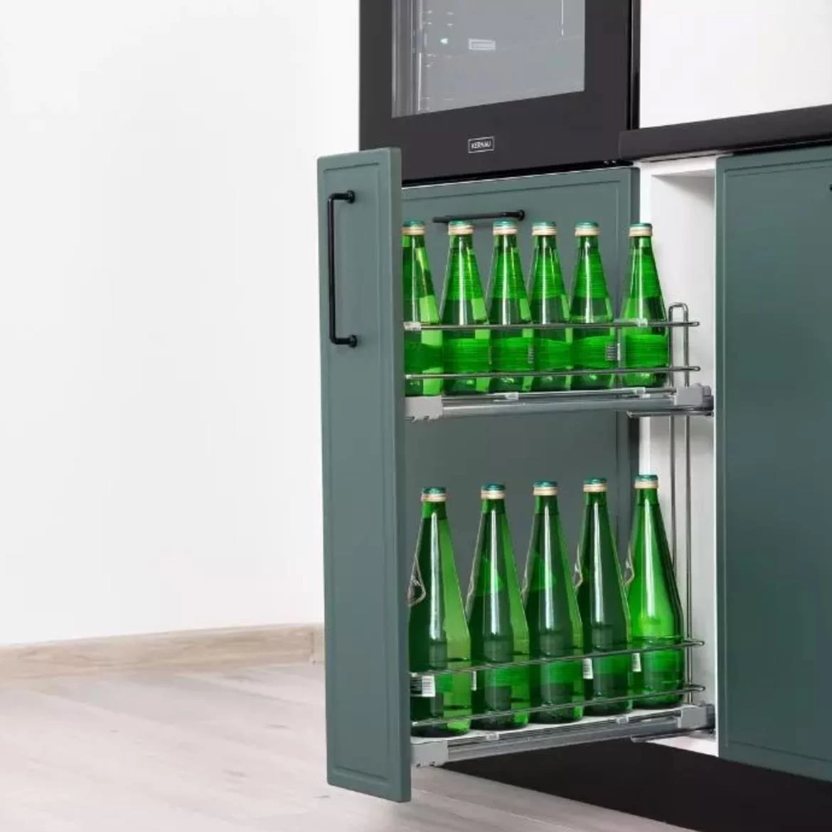 Emily 720x304 bocna strana 30,4x1,9x72 cm zelena