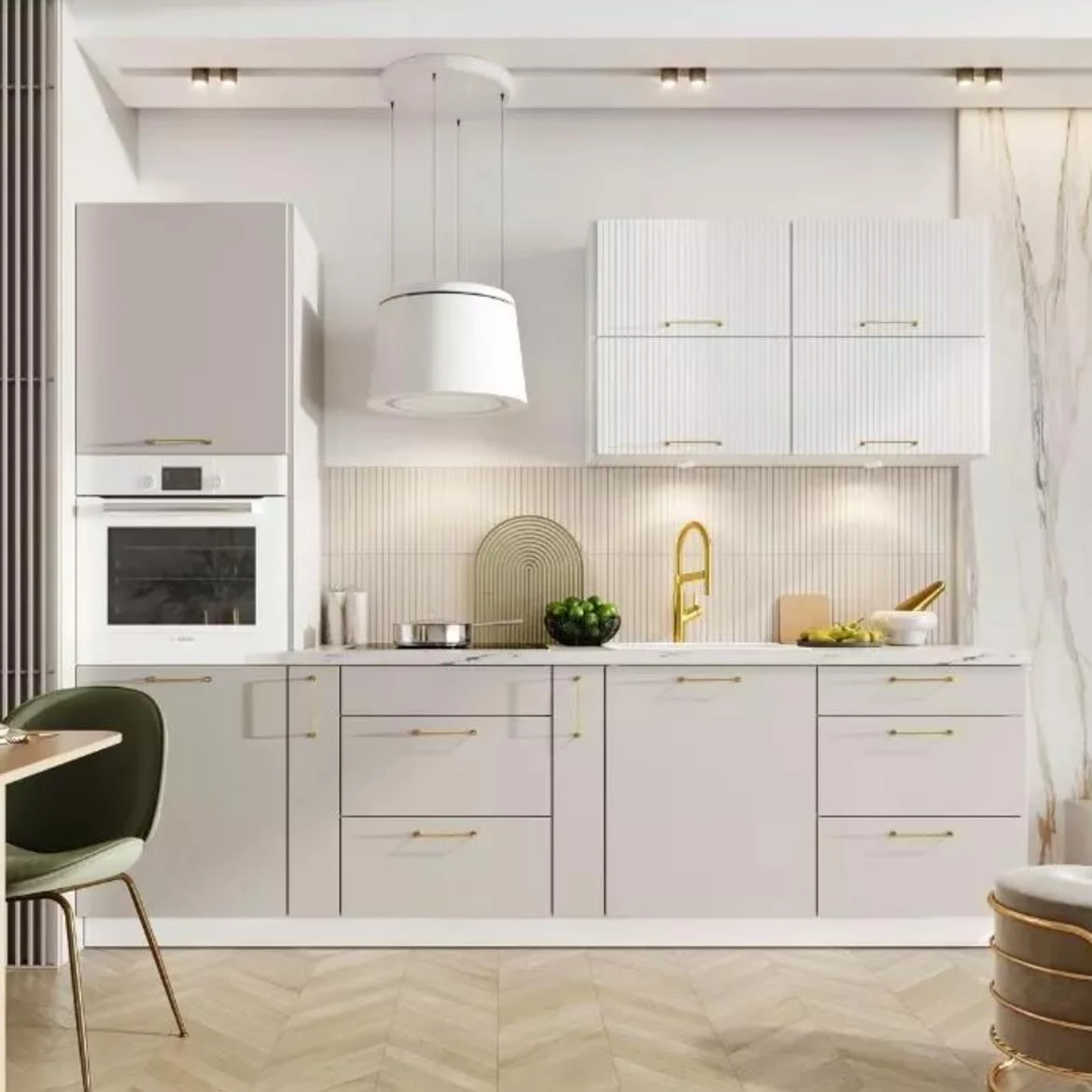 Max 720 + 1313 bocna strana 56,4x1,6x203,3 cm bež