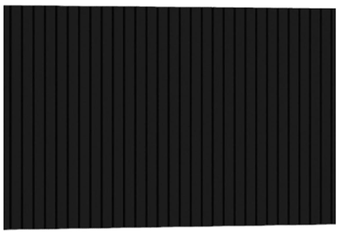 Kate 360x564 bocna strana 56,4x1,9x36 cm crna
