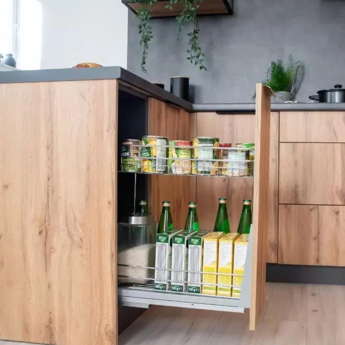 Bono 720x304 bocna strana 30,4x1,9x72 cm natur (wotan hrast)