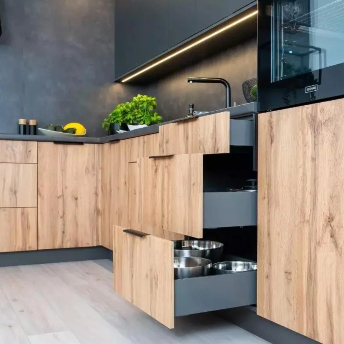 Bono 720x304 bocna strana 30,4x1,9x72 cm natur (wotan hrast)