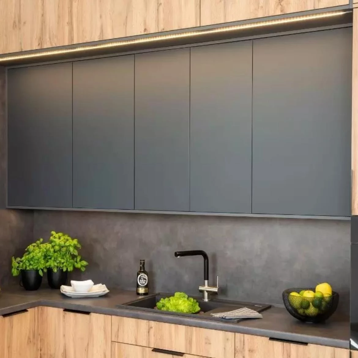 Bono 720x304 bocna strana 30,4x1,9x72 cm natur (wotan hrast)