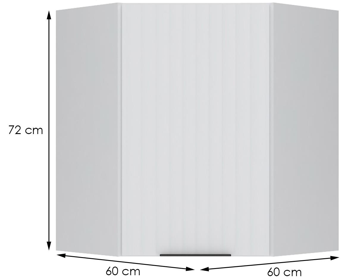 Vera WR R/L kuhinjski element 60x60x72 cm beli