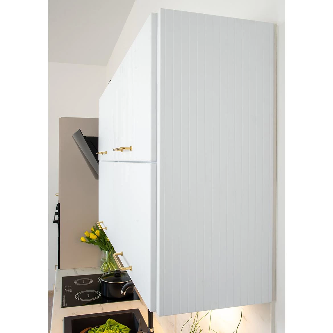 Kate 1080x304 bocna strana 30,4x1,9x108 cm bela