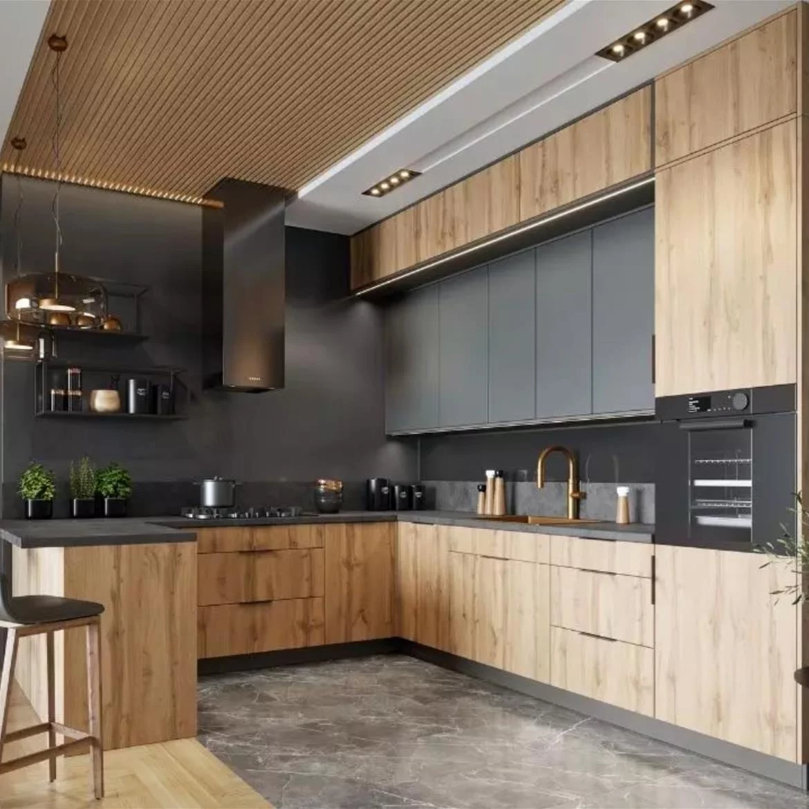 Bono 60pz front za sudomašinu 59,6x1,6x71,3 cm (wotan hrast)