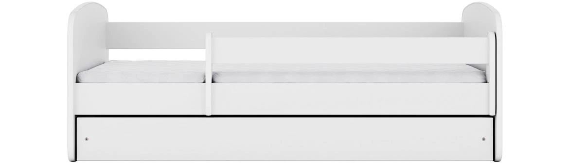 Babydreams krevet sa podnicom i dušekom 80x144x61 cm beli