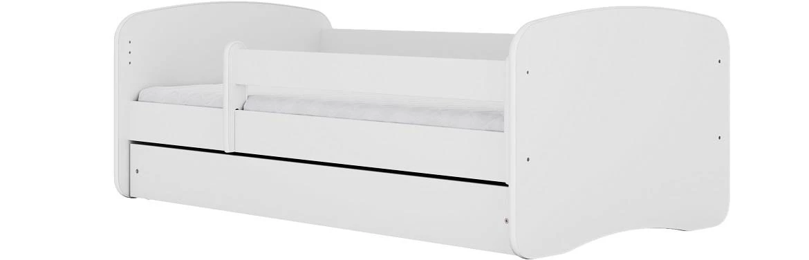 Babydreams krevet sa podnicom i dušekom 80x144x61 cm beli