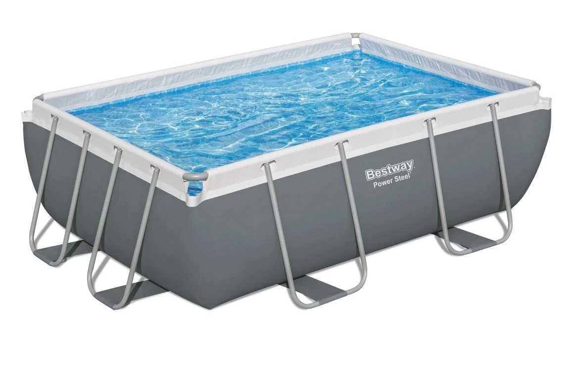 Pravougaoni bazen s okvirom i pumpom 2,82 x 1,96 x 0,84 m 56