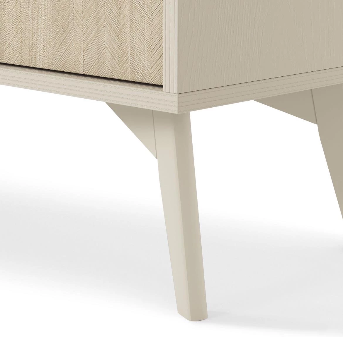 Forest 158 TV komoda 3 vrata 158x38x52 cm bež/natur