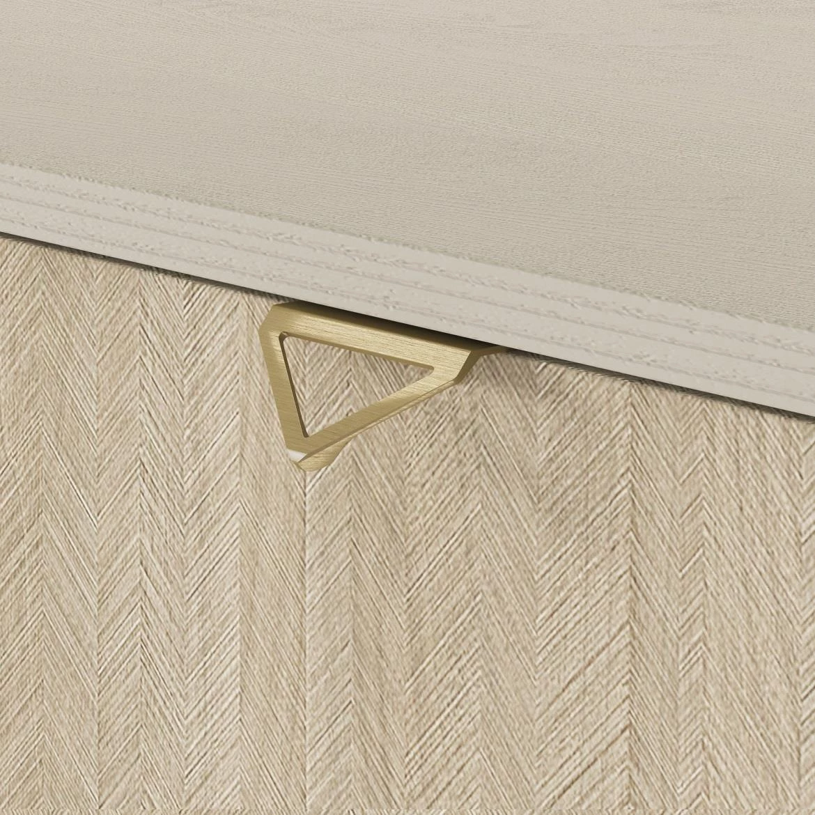 Forest 158 TV komoda 3 vrata 158x38x52 cm bež/natur