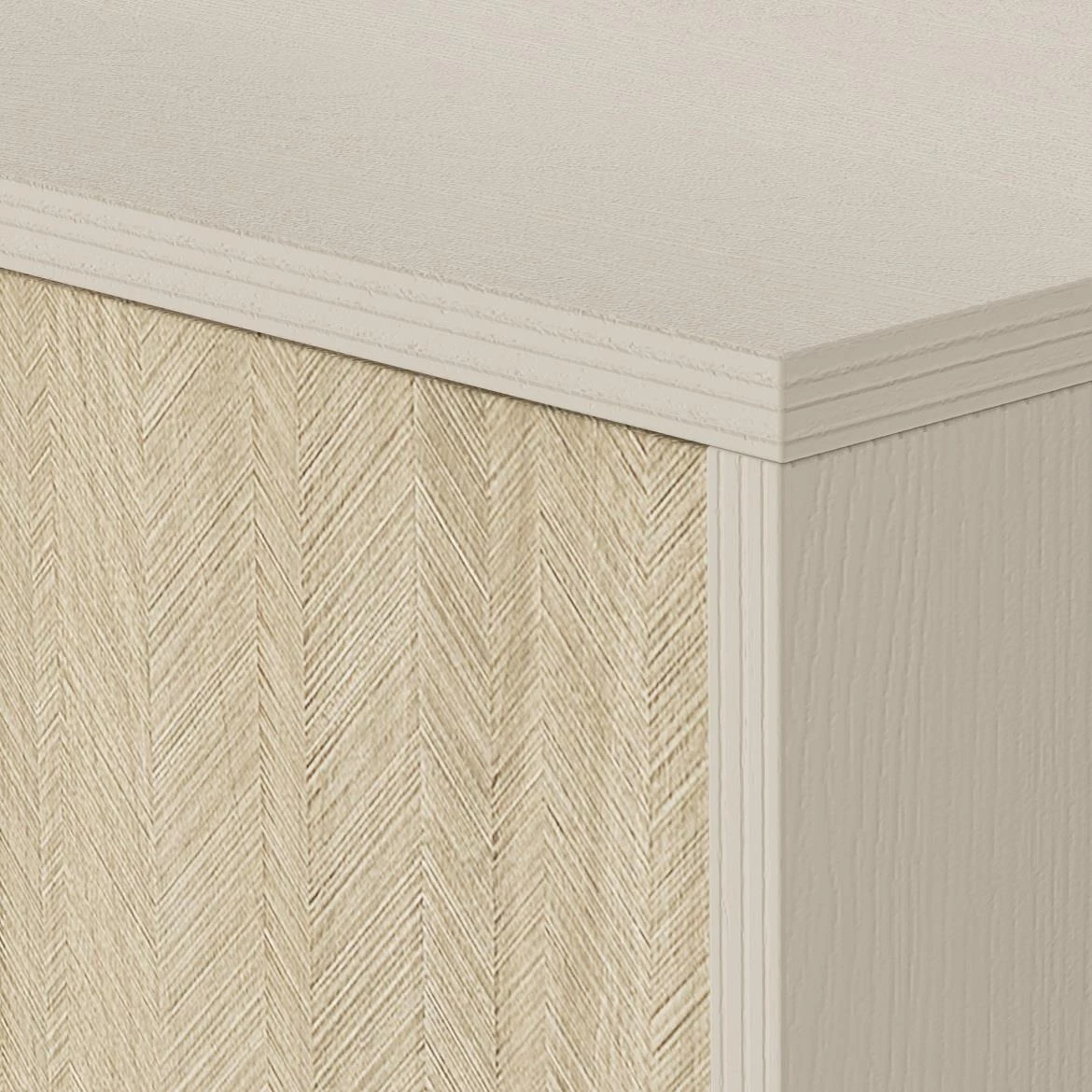 Forest 158 TV komoda 3 vrata 158x38x52 cm bež/natur