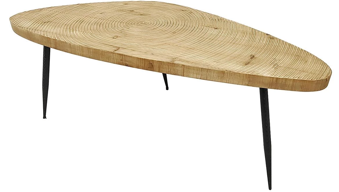 Concord stocic 46x120x46 cm hrast/crni