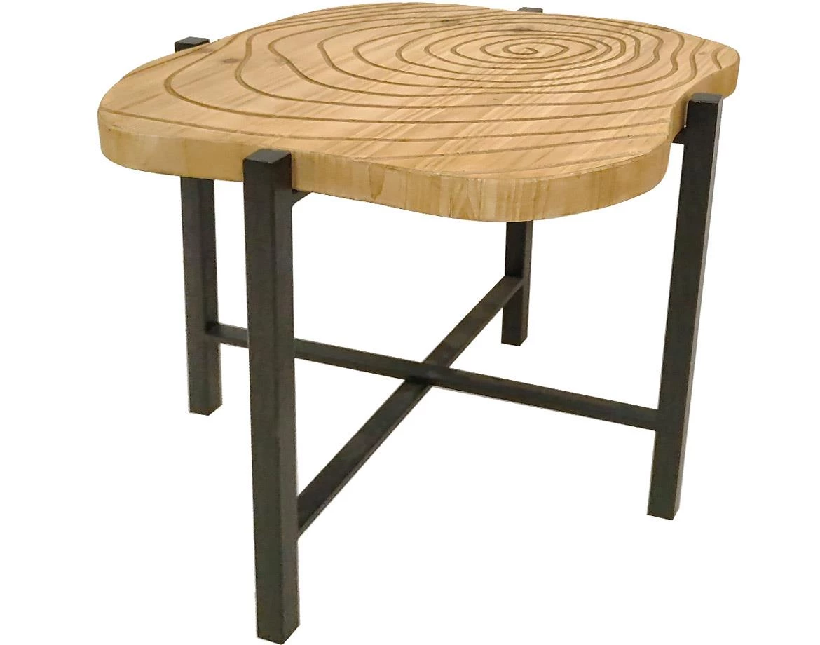 Maine stocic D45x50 cm hrast/crni