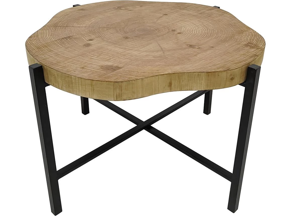 Maine stocic D60x40 cm hrast/crni