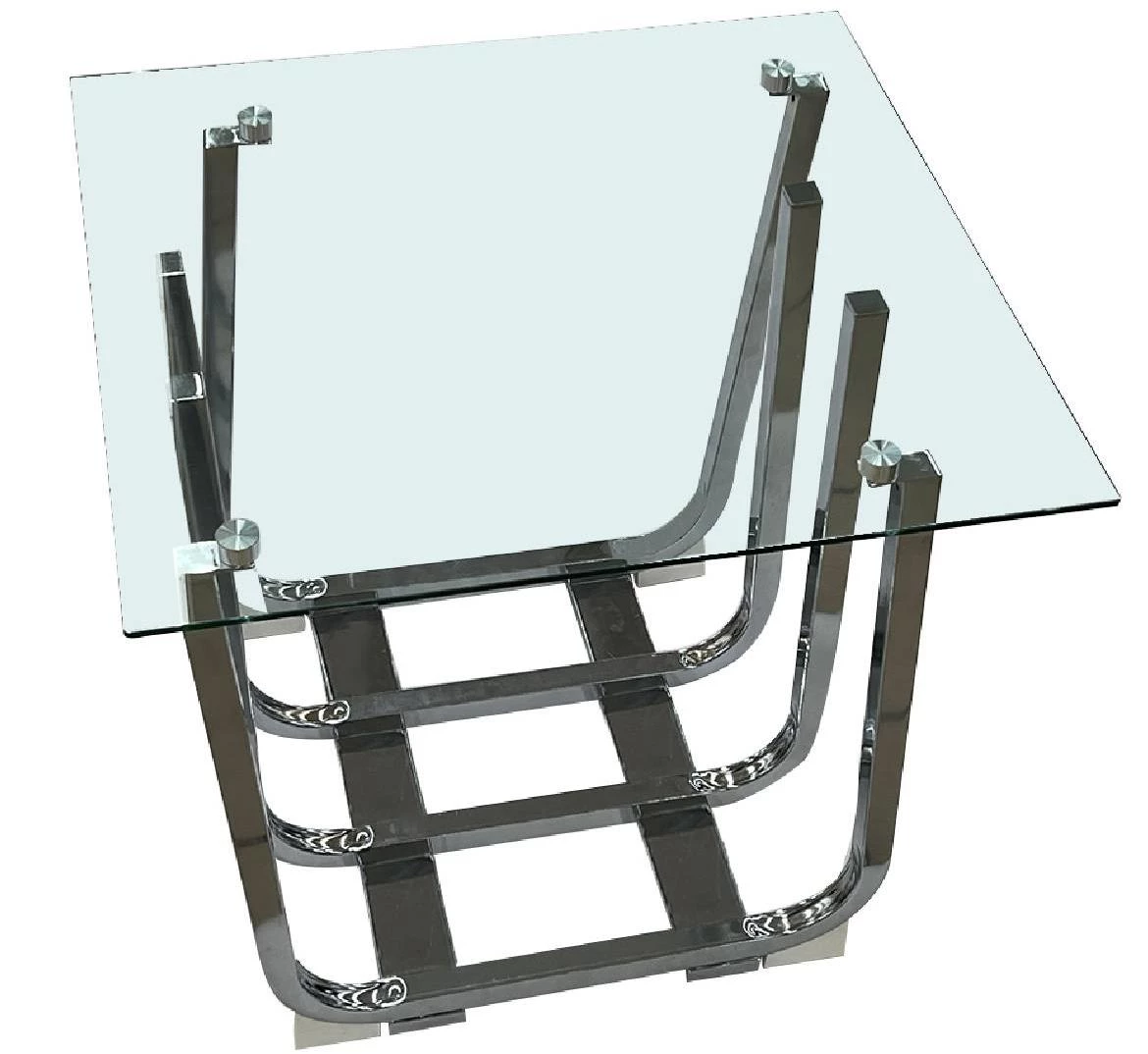 CF60047-B stocic 56x60x56 cm staklo/metal