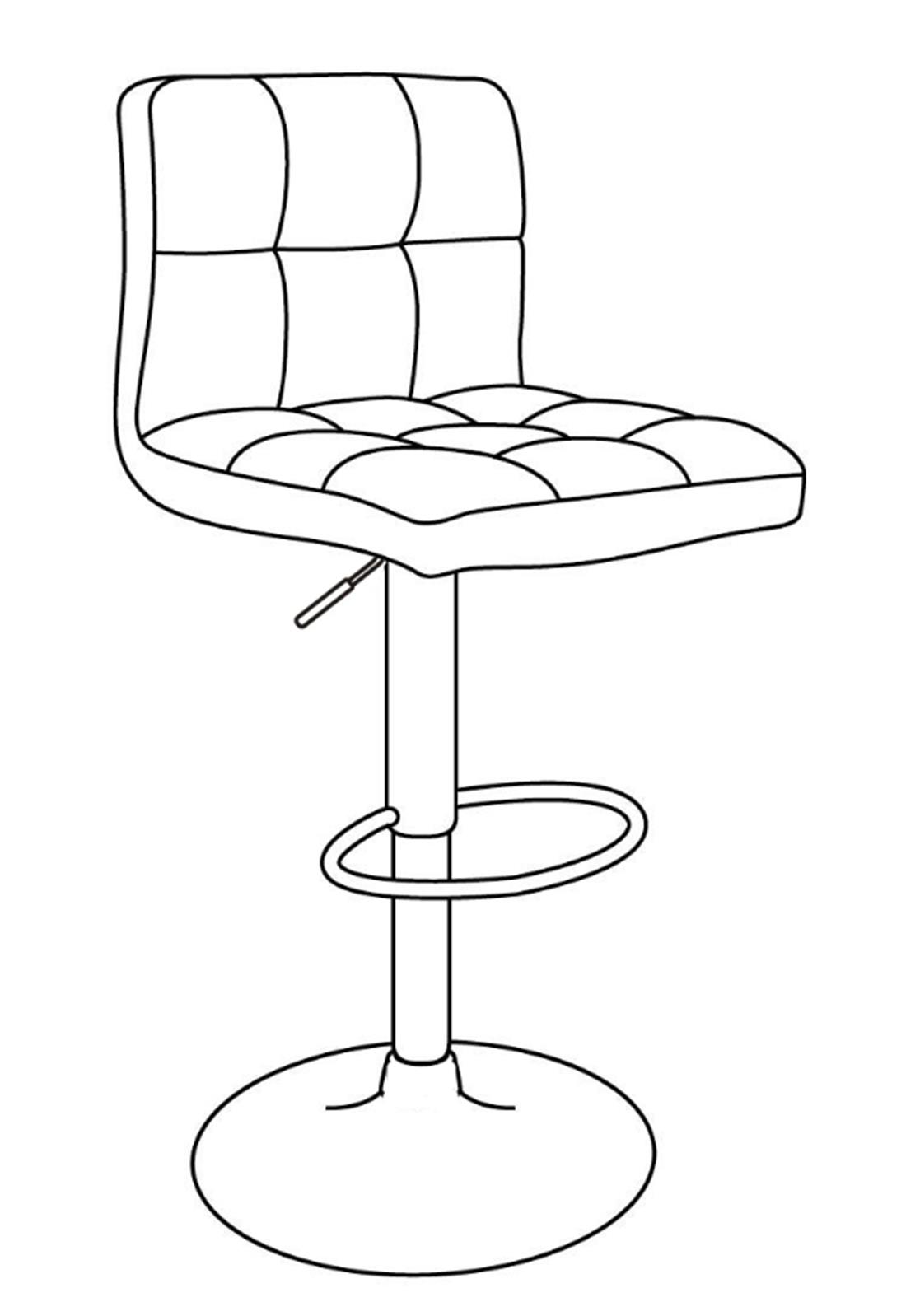 Delta Lr-7142b barska stolica 44x52x160 cm crna