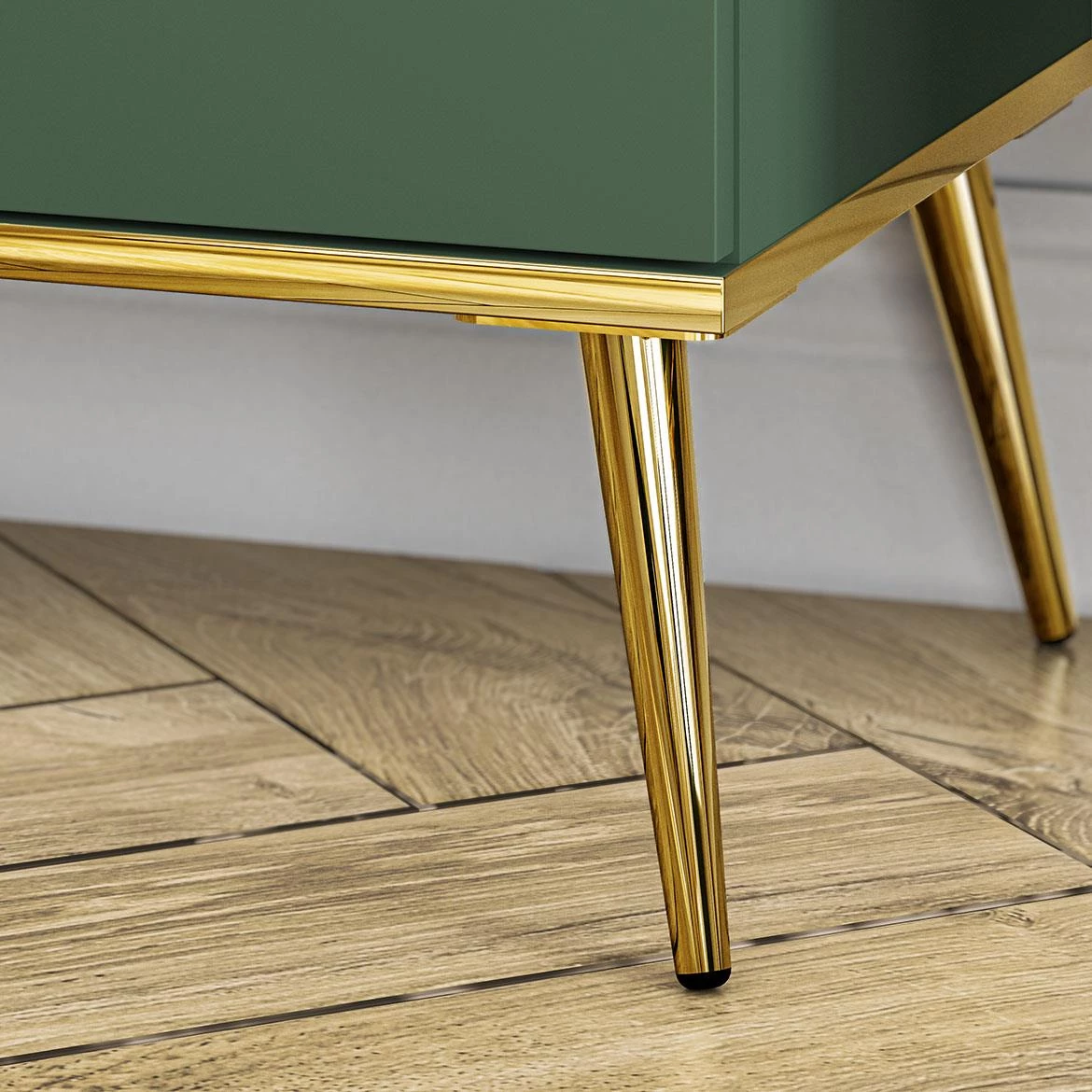 Forest 01 vitrina 1 vrata+2 fioke 55x40x190 cm zelena