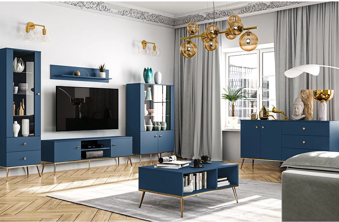 Marine 07 stocic 2 police 90x60x42 cm plava