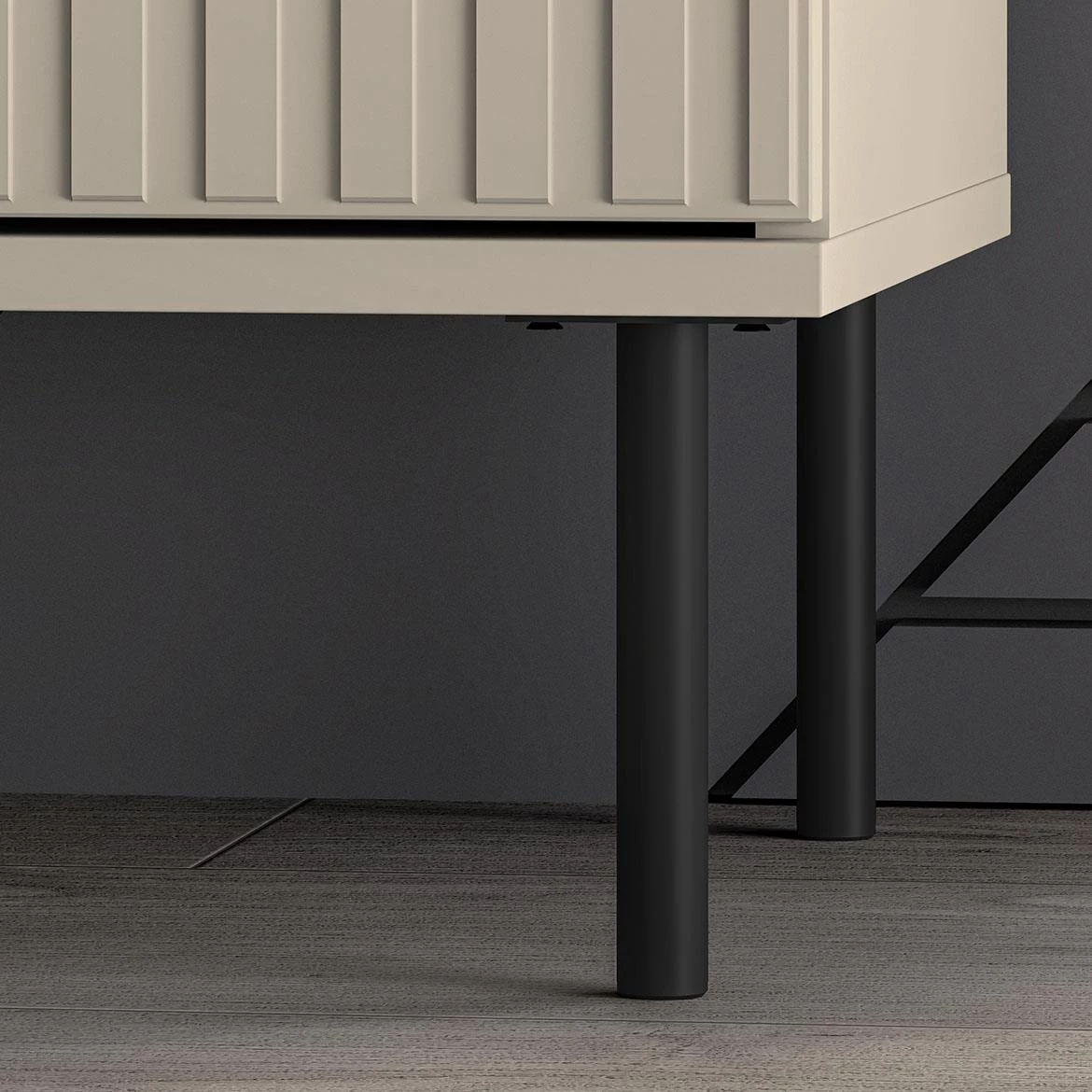 Sophie 03 vitrina 4 vrata 92x40x151 cm bež