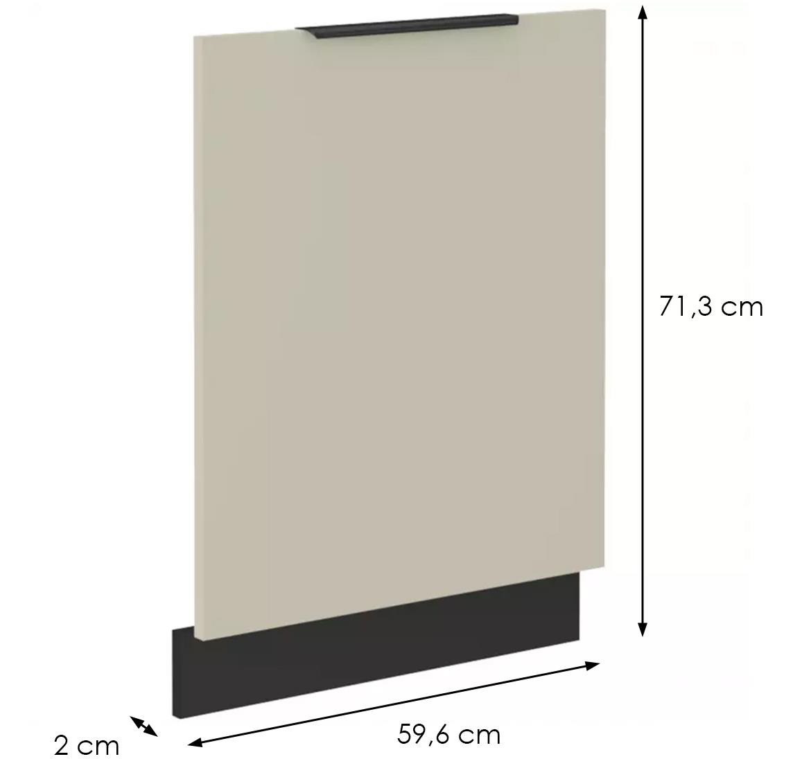 Arona kuhinjska fronta 59,6x1,6x71,3 cm bež