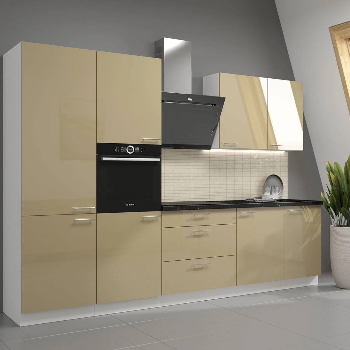 Lara 570x446 kuhinjska fronta 44,6x4x57 cm cappuccino sjaj