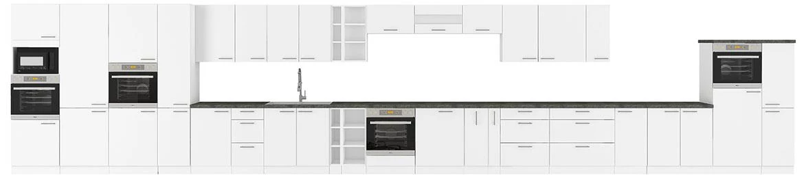 Lara 570x596 kuhinjska fronta 59,6x4x57 cm bela