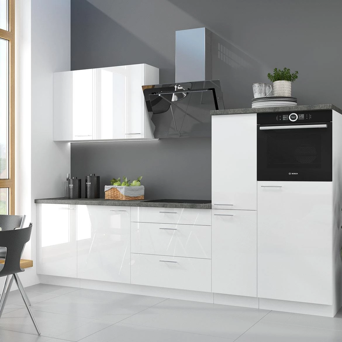 Lara, 713x596 kuhinjska fronta 59,6x4x71,3 cm bela