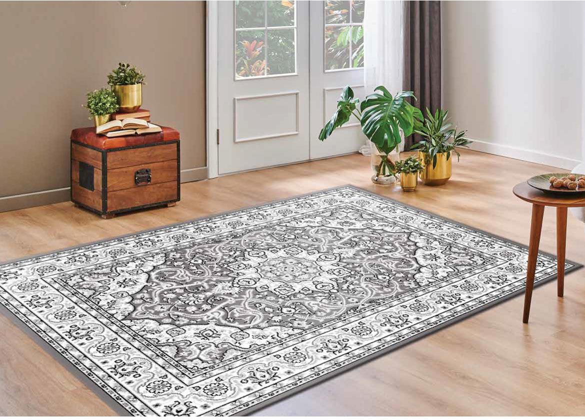 Tepih Selene Ornament 160x230cm sv. sivi